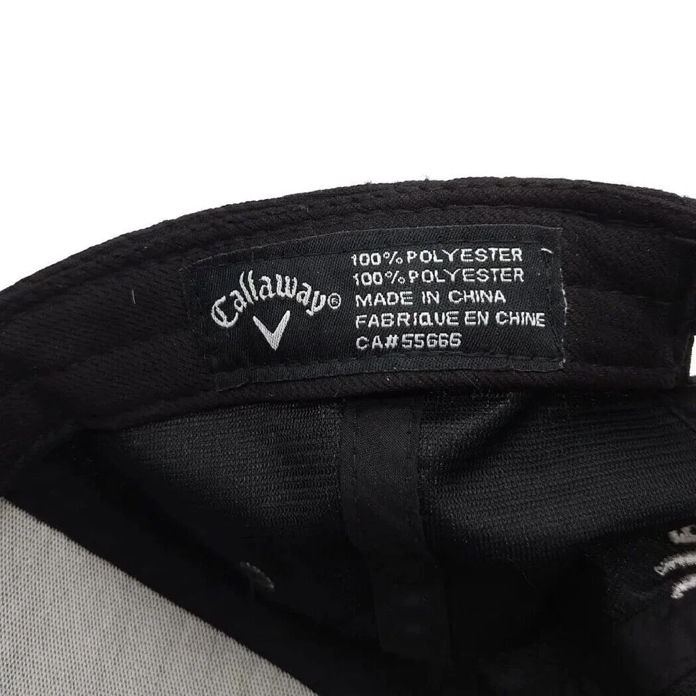 Willow Creek‎ Country Club Utah Callaway Golf Black Strapback Hat Dad Ball Cap